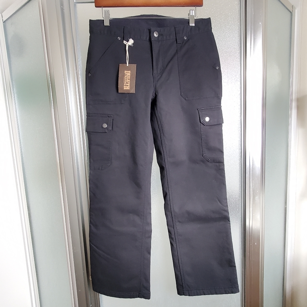 Fleece Lined Cargo Pants 6/29 NWT Duluth Trading